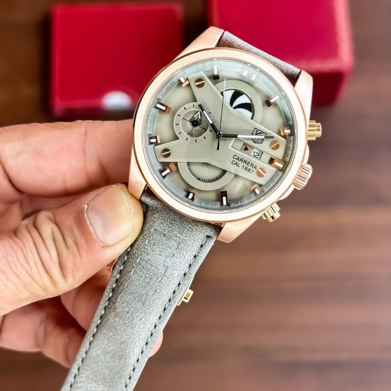 Tag Heuer CR7 Leather Strap Classic men's Watch 