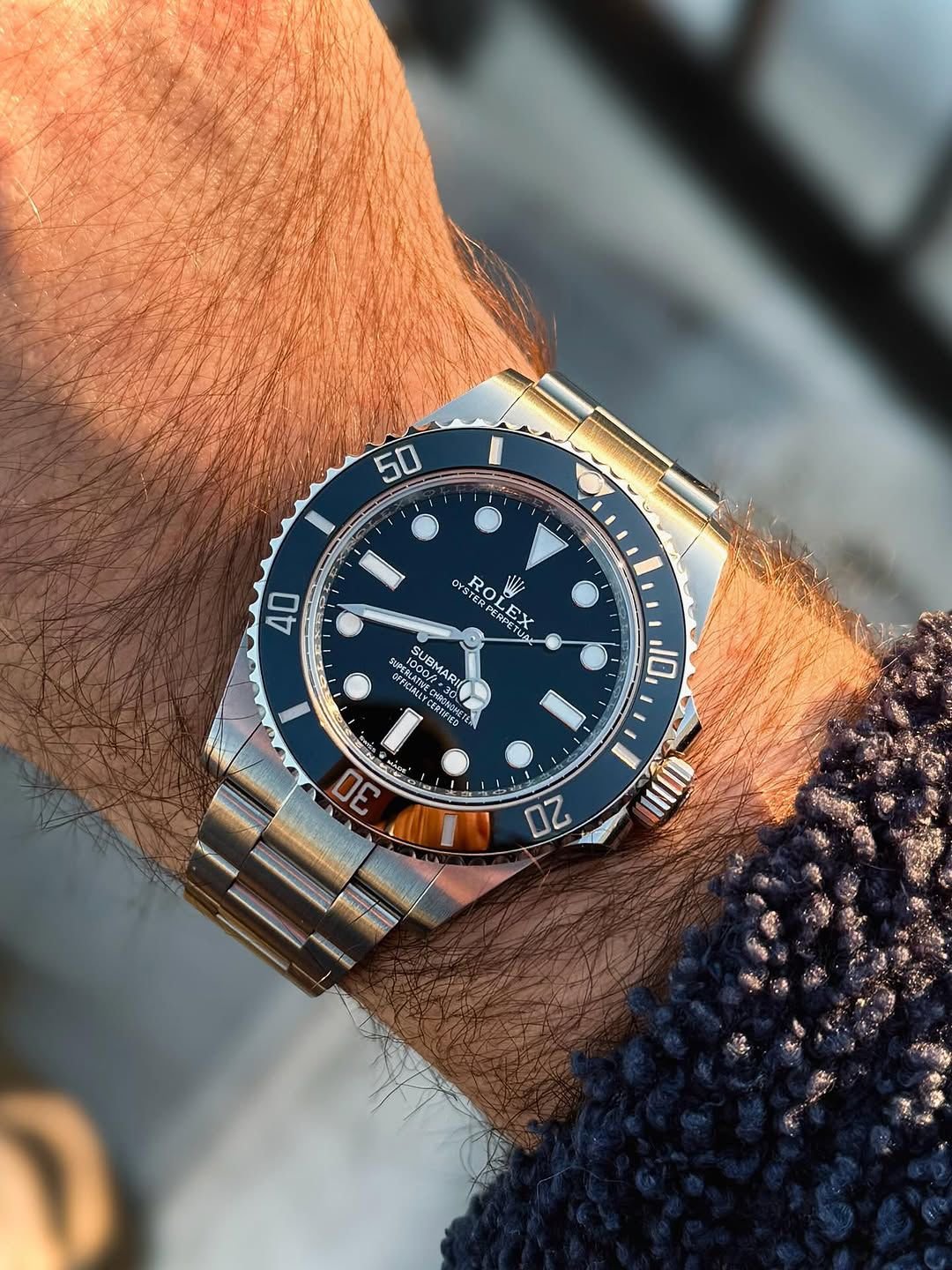 Rolex SUBMARINER Black Dial For Men 