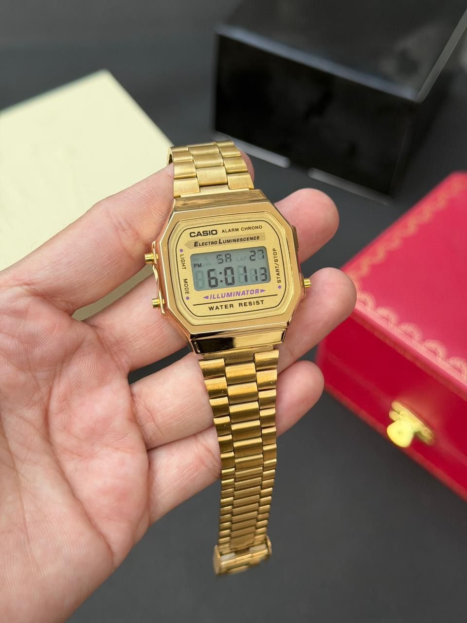 Casio Vintage Gold Edition Digital Premium Watch For Men 