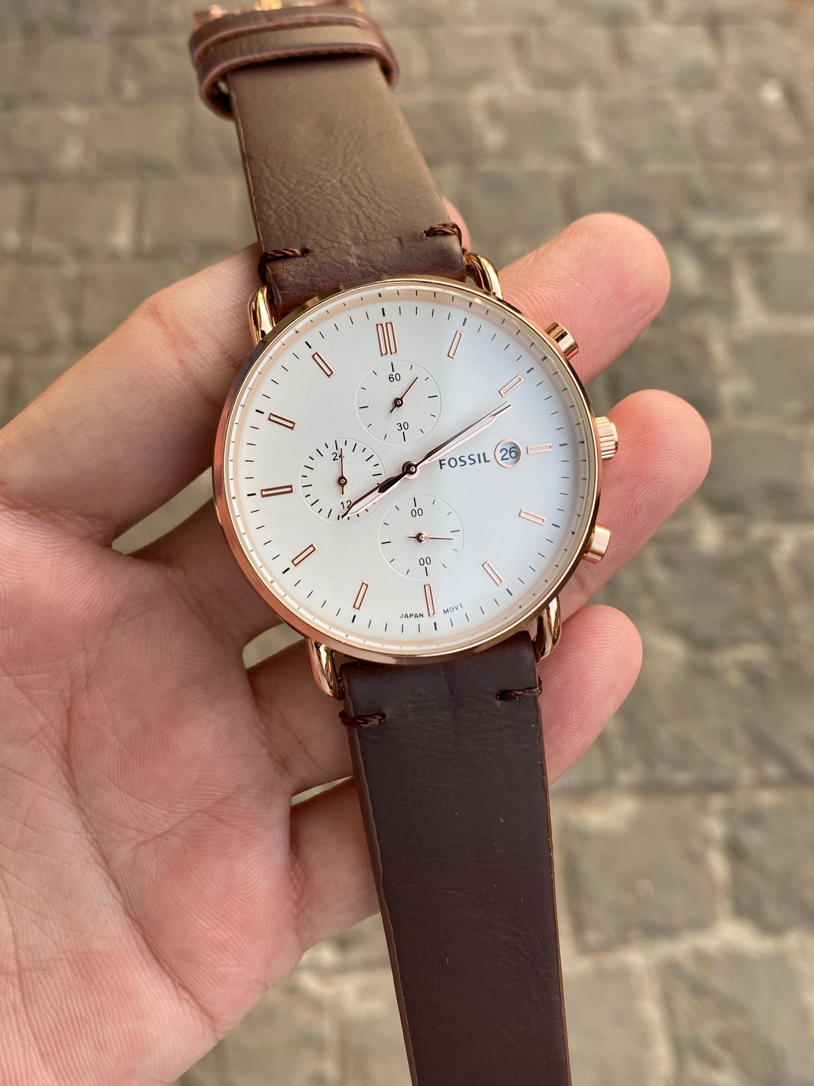 Fossil Commuter Classic Brown Watch For Men 