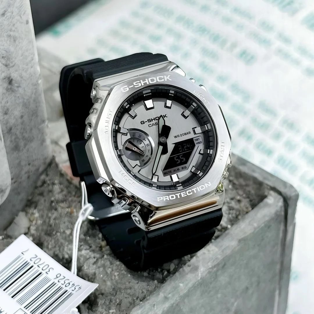 G-Shock METTALIC Dial Top Notch Watch For Men 