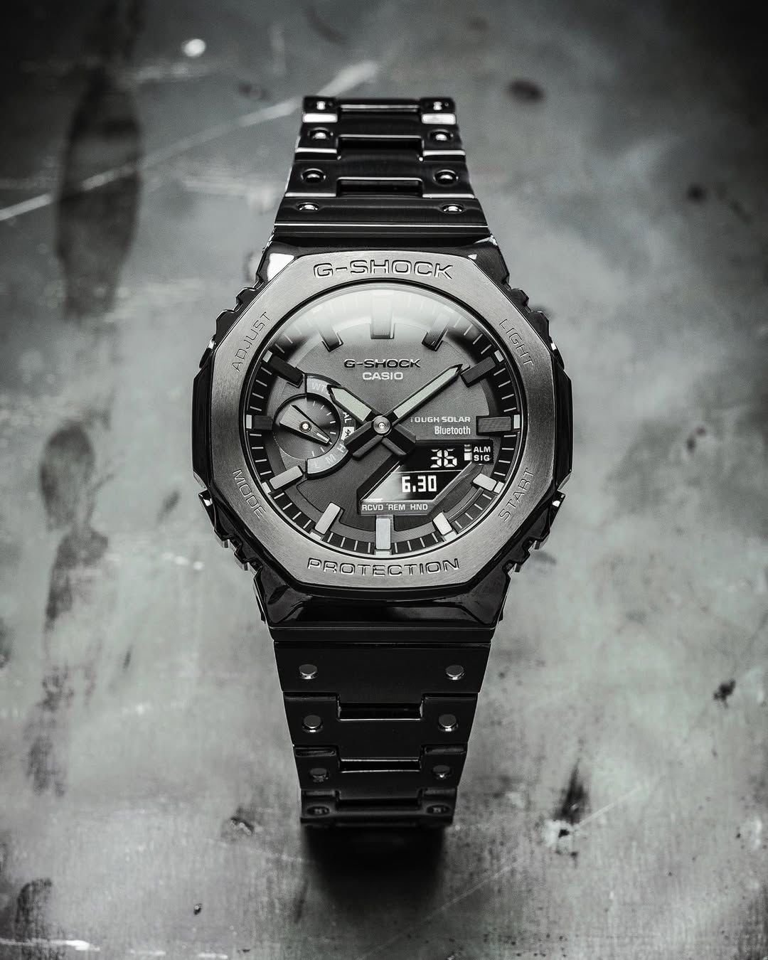 G-Shock ALL METTALIC Z BLACK LIMITED EDITION 