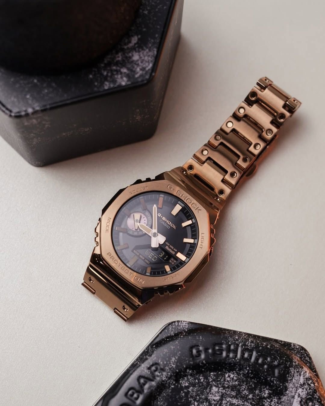 G-Shock Copper Finsihed METTALIC PREMIUM WATCH FOR MEN HEAVY QUALITY 