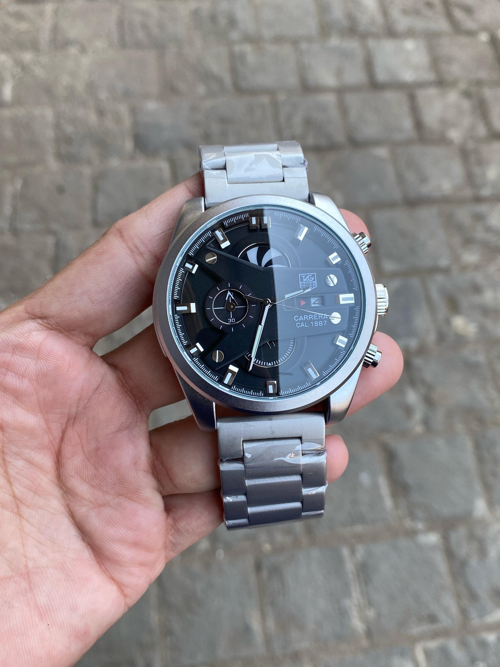 Tag Heuer CR7 Black Dial Ultimate Series For Men 