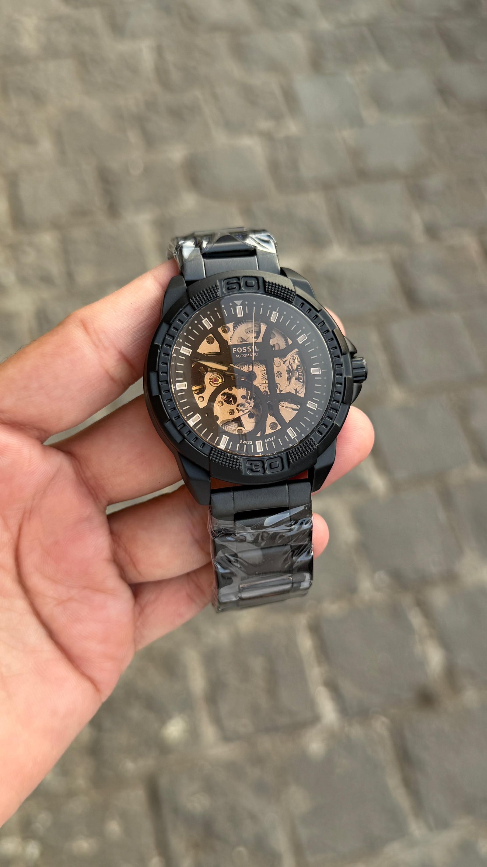 Fossil Bronson Automatic SKELETON Watch For Men 