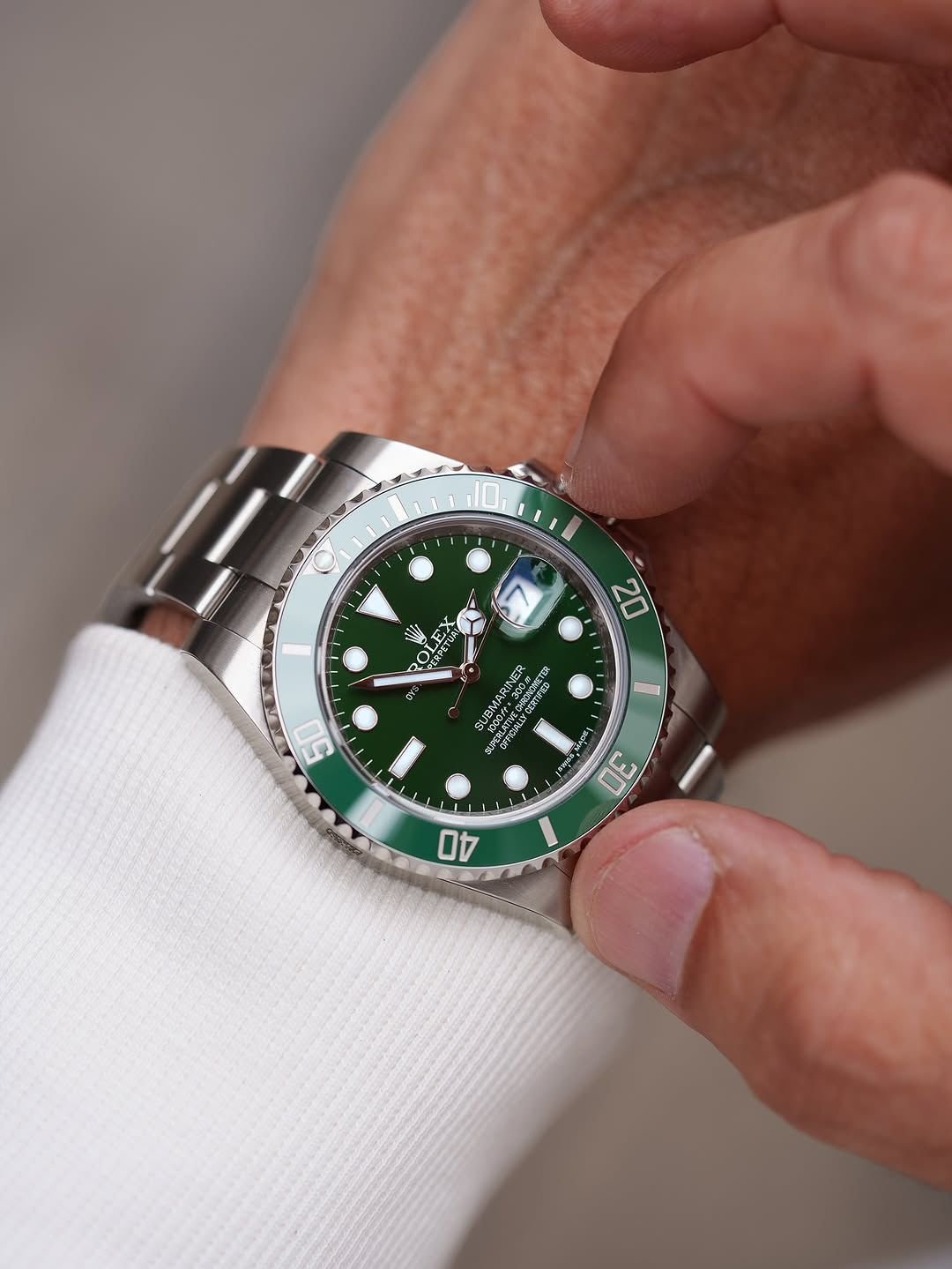 Rolex SUBMARINER Green Dial 