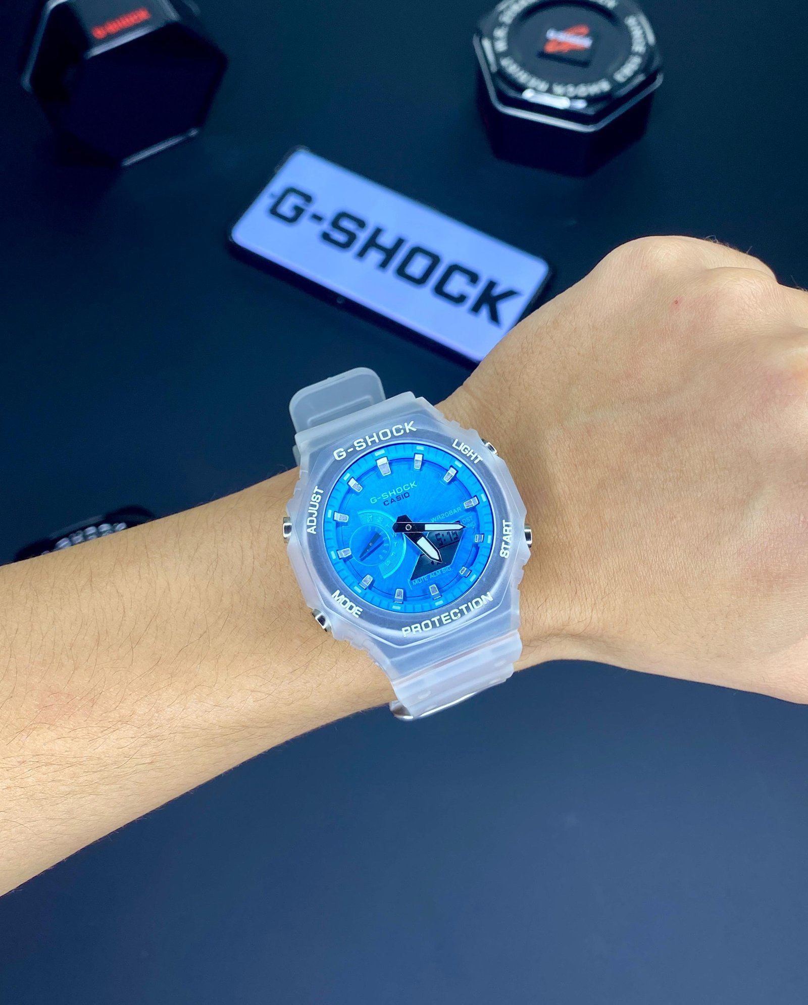 G-Shock Blue Distinctive Dial Sports Edition 