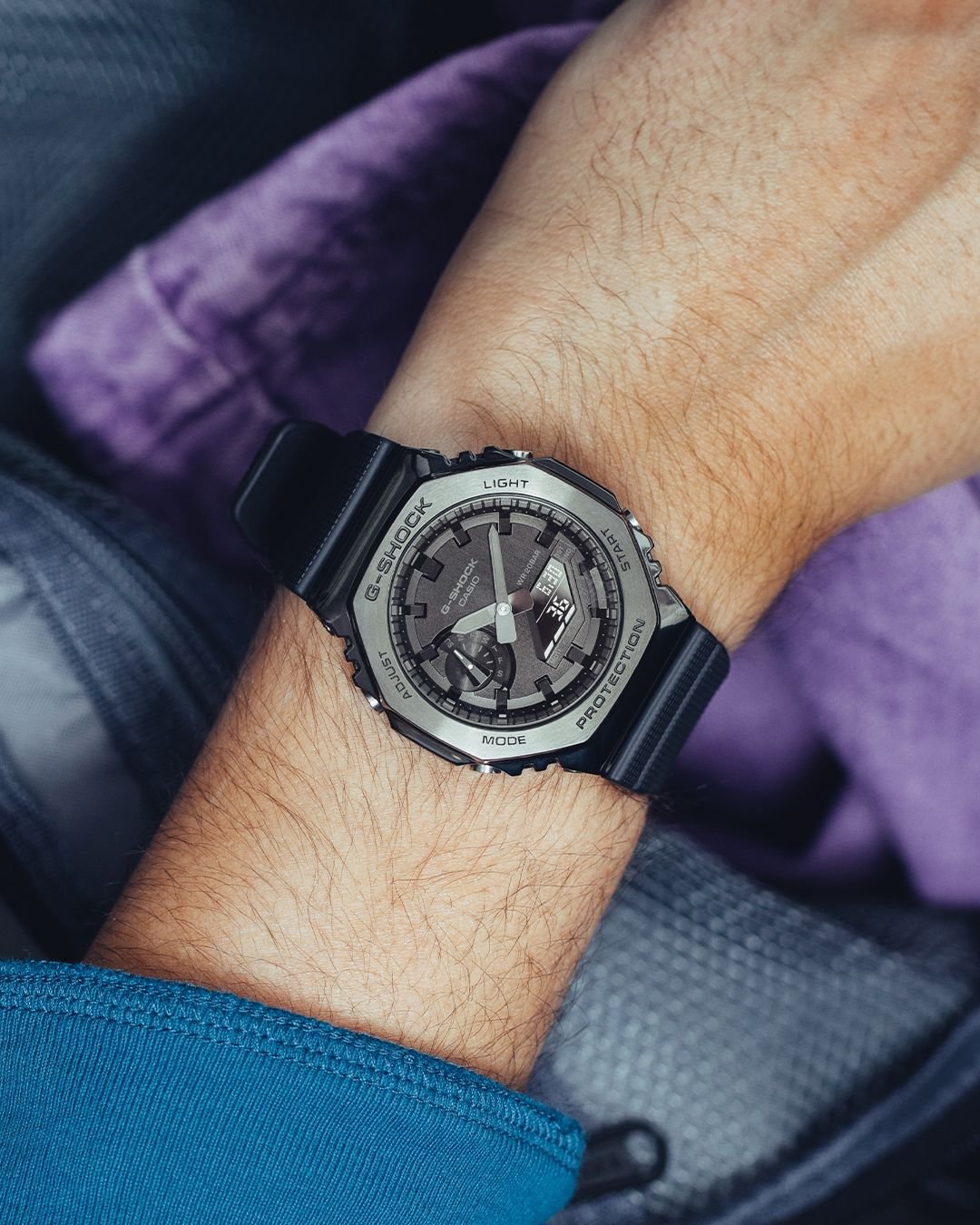 G-Shock GA-210/ METTALIC Z BLACK ALL TIME FAVORITE