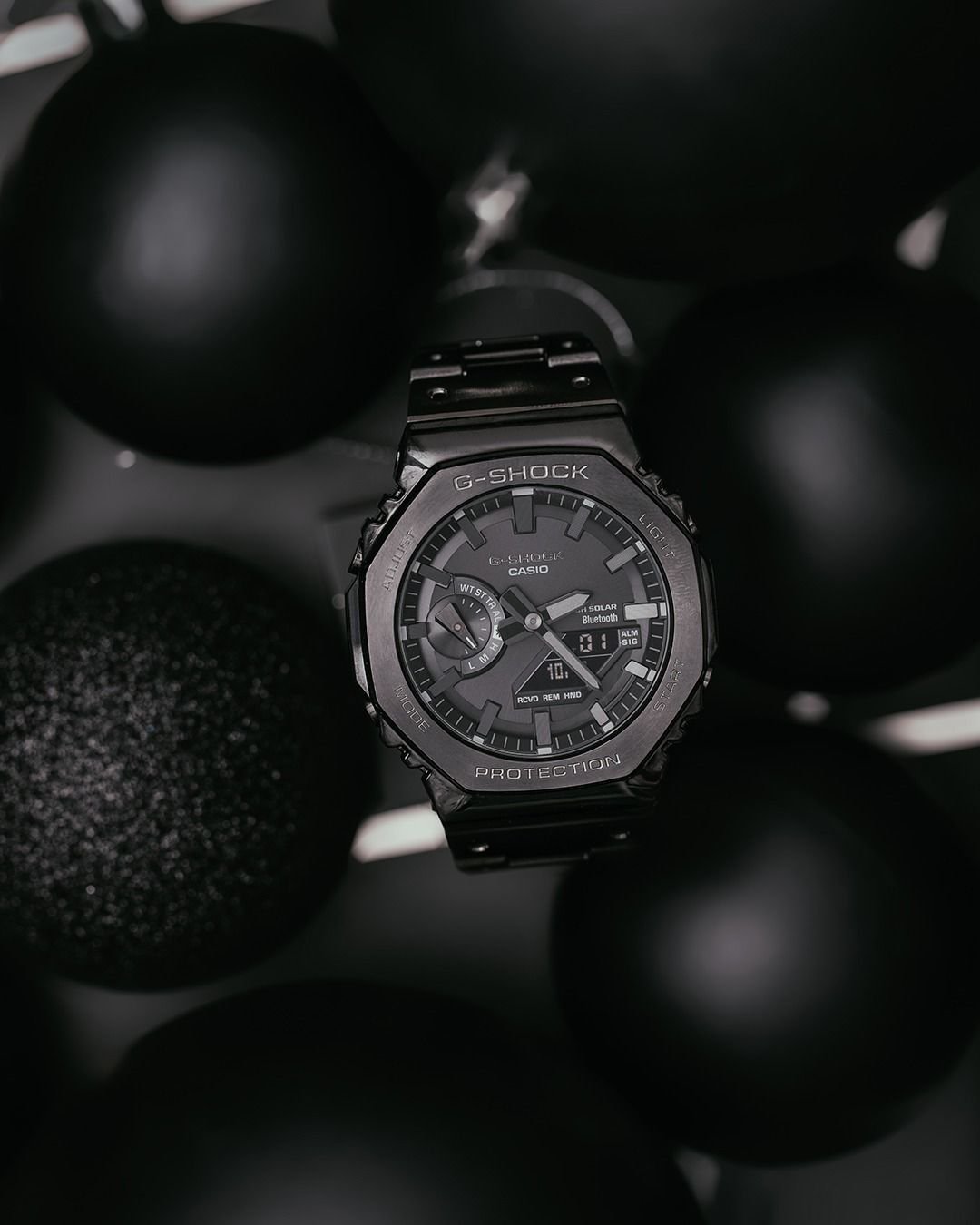 G-Shock ALL METTALIC Z BLACK LIMITED EDITION 