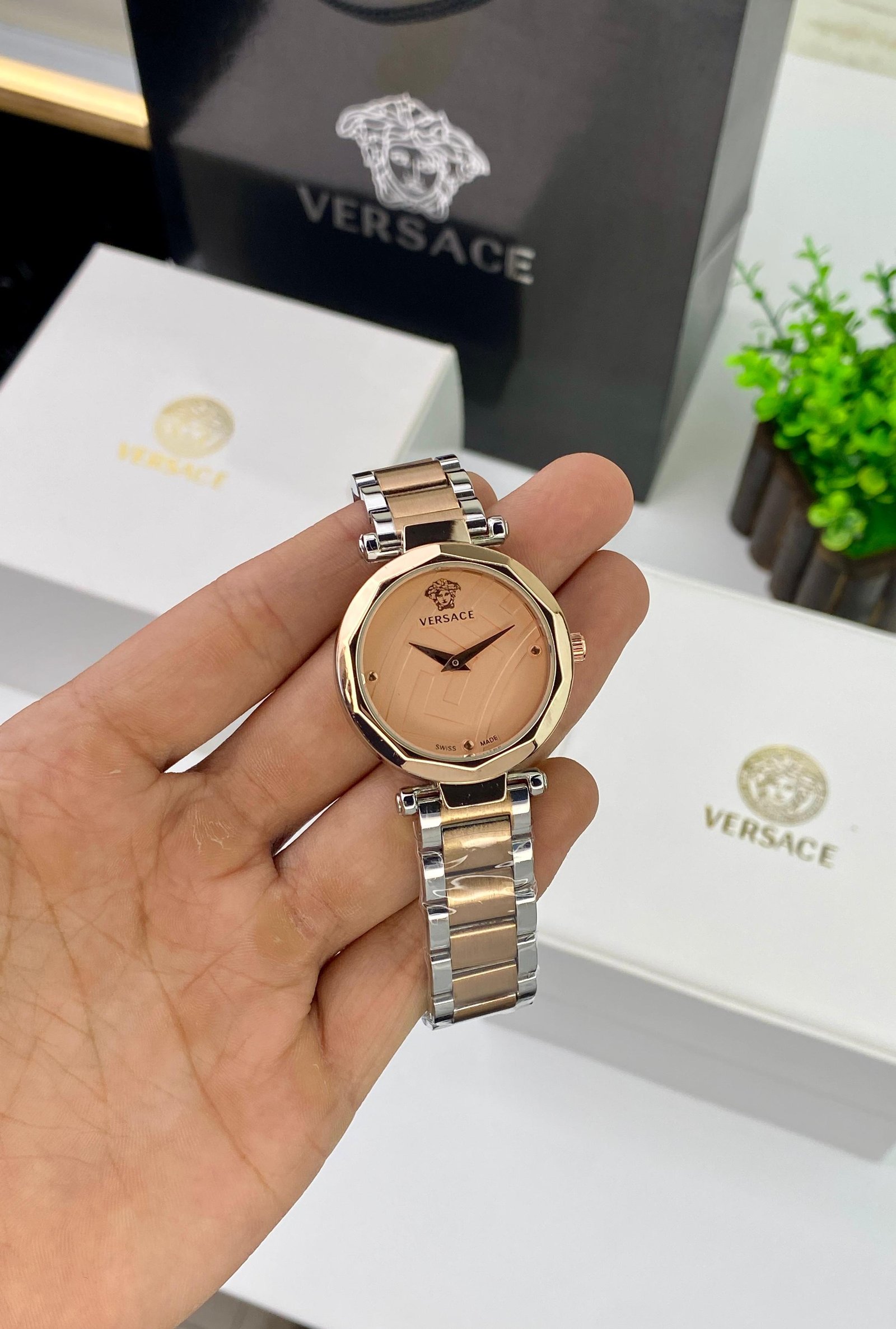 Versace 2 Tone Deca Beautiful Series FOR HER 
