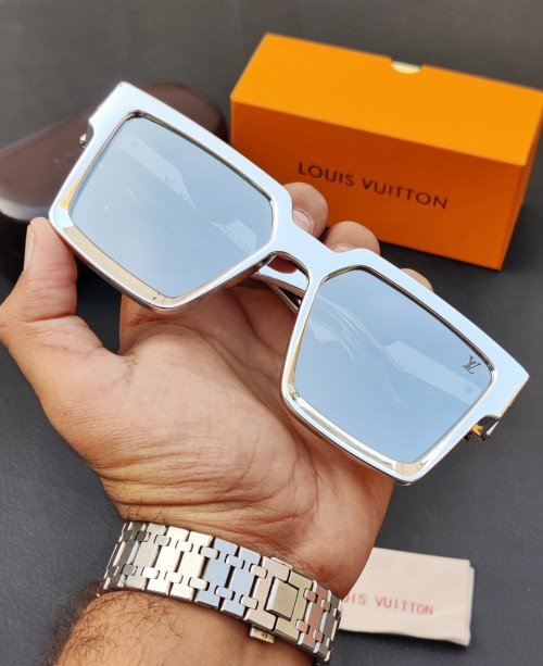 Louis Vuitton Silver Chrome Mercury Shade For Men
