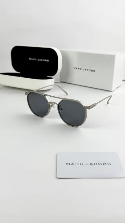 Marc Jacobs silver Frame Black Shade METTALIC Limited Edition 
