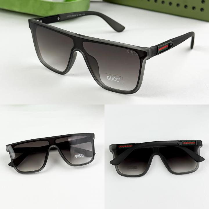 Gucci Ash Grey Classic Luxury Glares For Men 