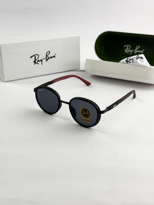 Ray-Ban Round Sunglass Black For Men