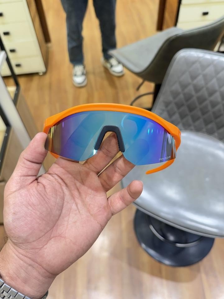 Oakley Rainbow Orange Frame Sporty Sunglass ( Unisex )