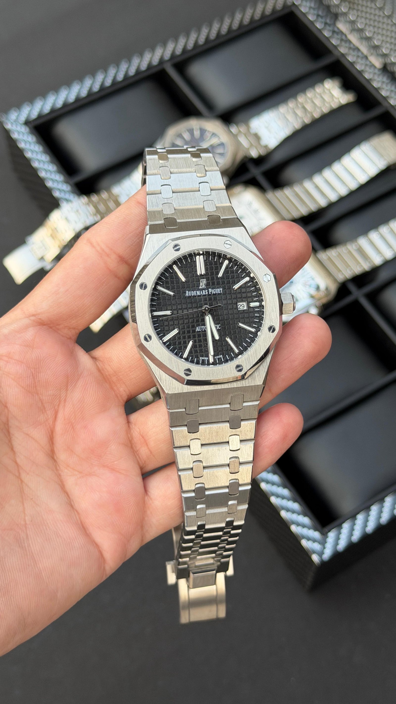 Audemars Piguit Automatic High End Quality Prestigious Watch For Men 