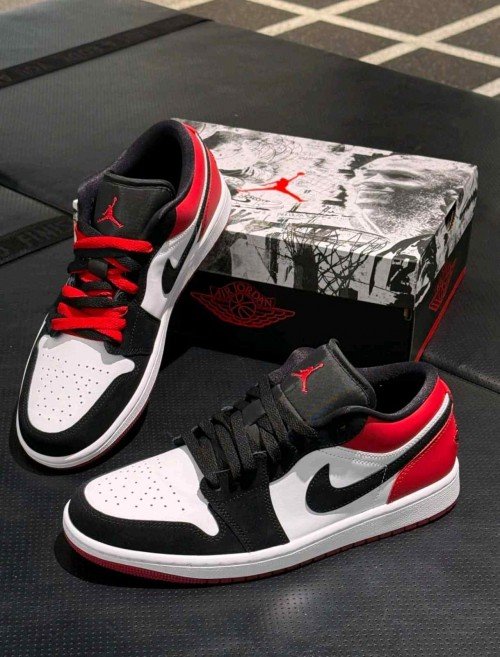 Air Jordan 1 Low Black Toe semi ua 2025 ( Unisex )
