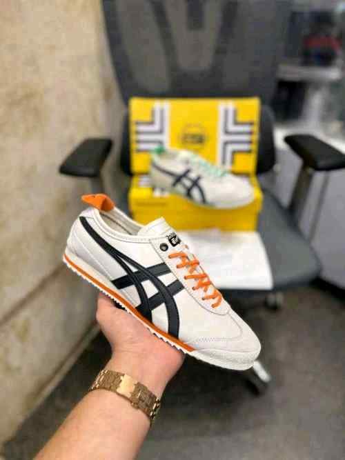 Onit_suka Tiger Mexico 66 SD Cream Black Orange ( Unisex )