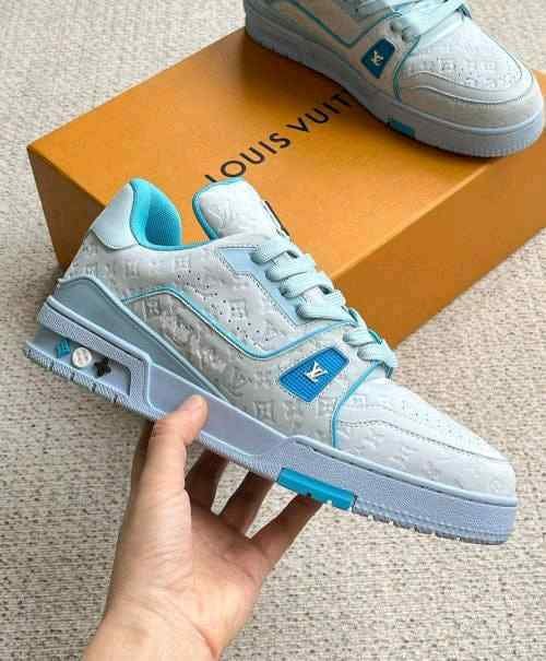 louis Vui_tton X Tyler The Creator Trainer Blues ( Unisex 