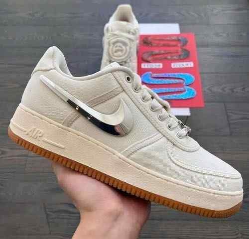 Nike travis scott x airforce 1 sail semi ua ( Unisex )