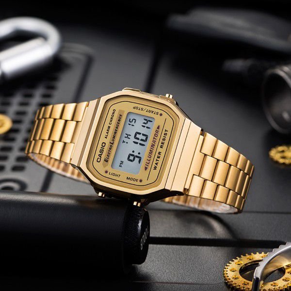 Casio Vintage Gold Edition Digital Time piece For Her 