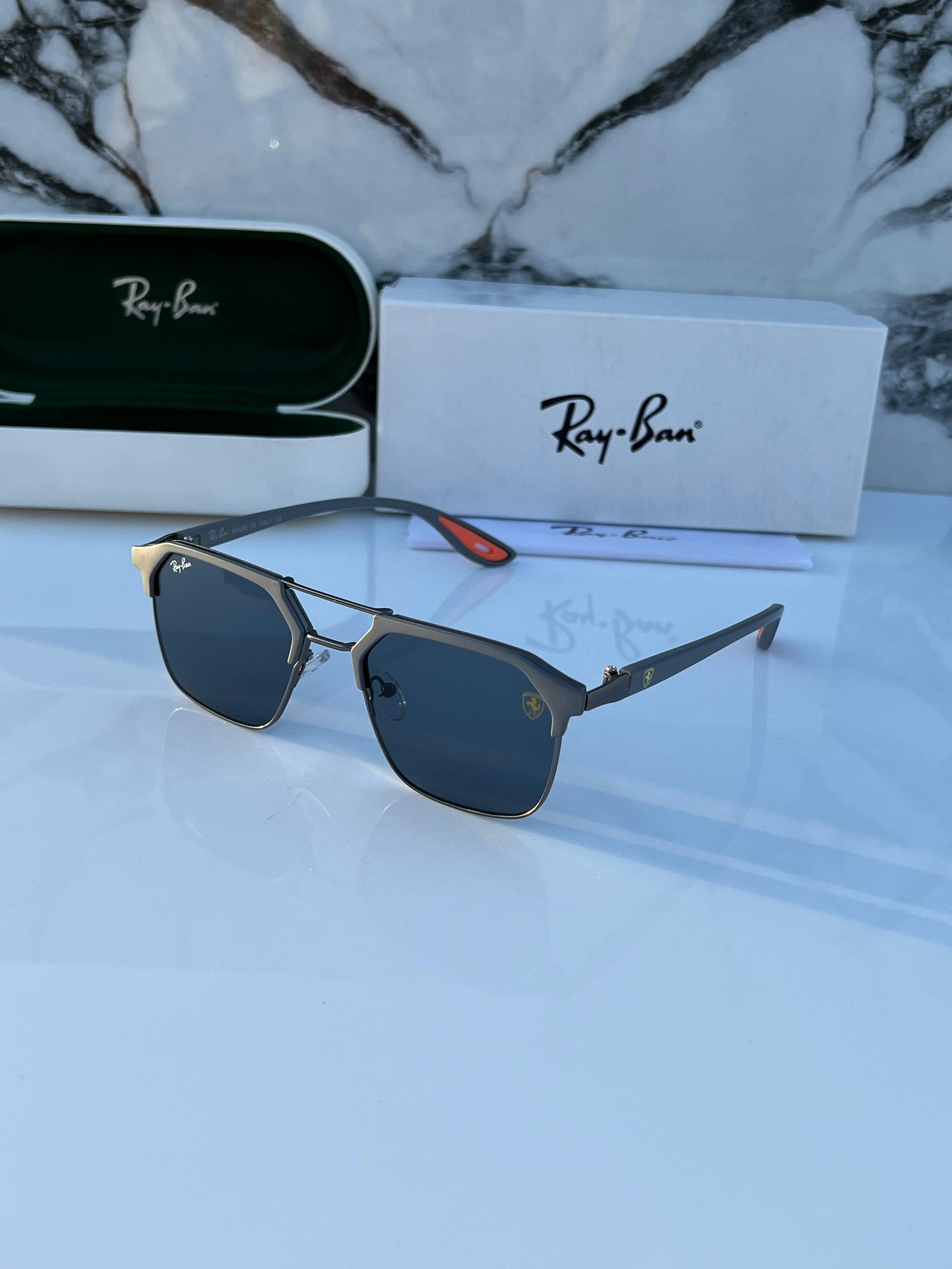 Ray-Ban 04 Matt Black Edition Premium sunglasses 