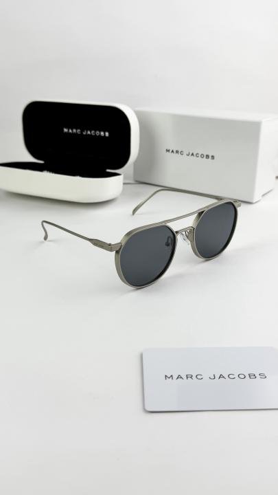 Marc Jacobs silver Frame Black Shade METTALIC Limited Edition 
