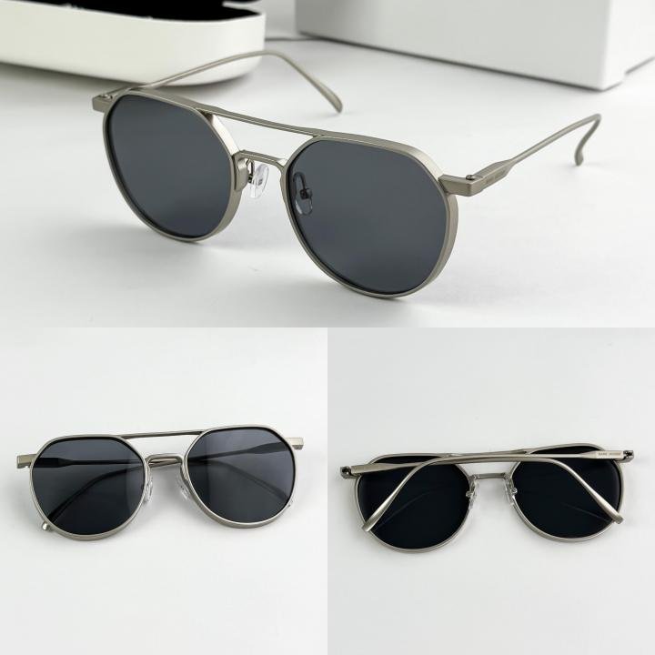 Marc Jacobs silver Frame Black Shade METTALIC Limited Edition 