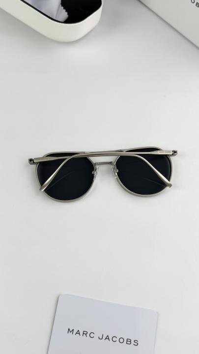 Marc Jacobs silver Frame Black Shade METTALIC Limited Edition 