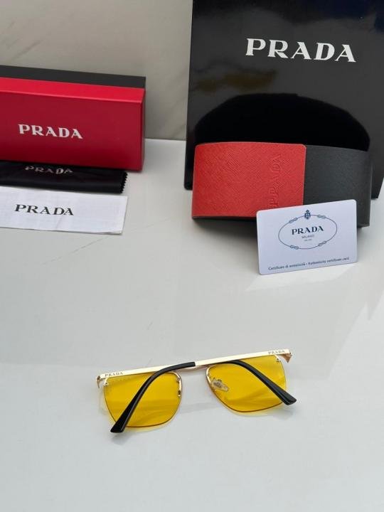 Prada Yellow Shade Premium Glares ( Unisex )