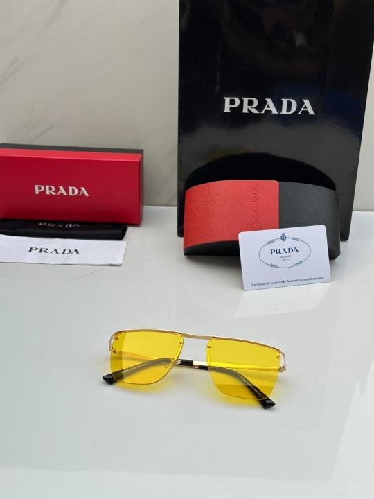 Prada Yellow Shade Premium Glares ( Unisex )