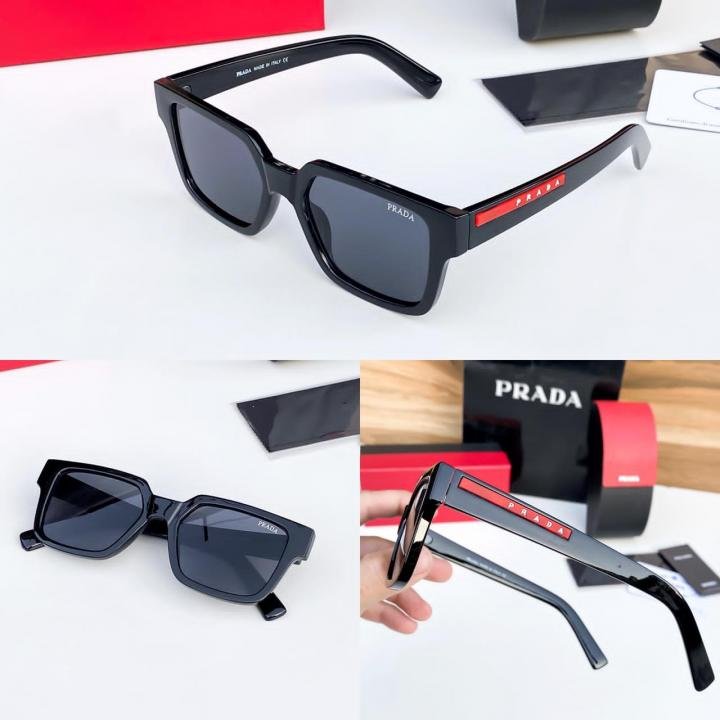 Prada Z BLACK Side Signature Classic Wayfarer 