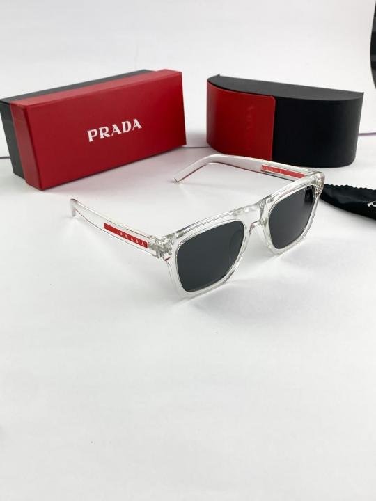 Prada Ice Black Classic Luxury Glares ( Unisex )