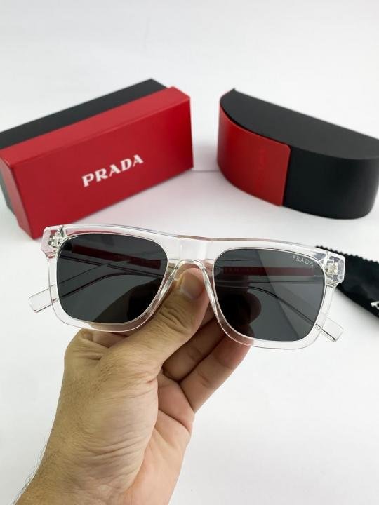 Prada Ice Black Classic Luxury Glares ( Unisex )
