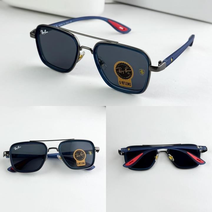Ray-Ban 06 Blue Classic Luxury Sunglasses 