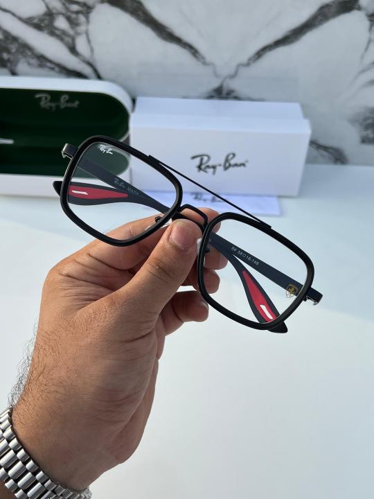 Ray-Ban 06 Premium Black Frame Plano For Men