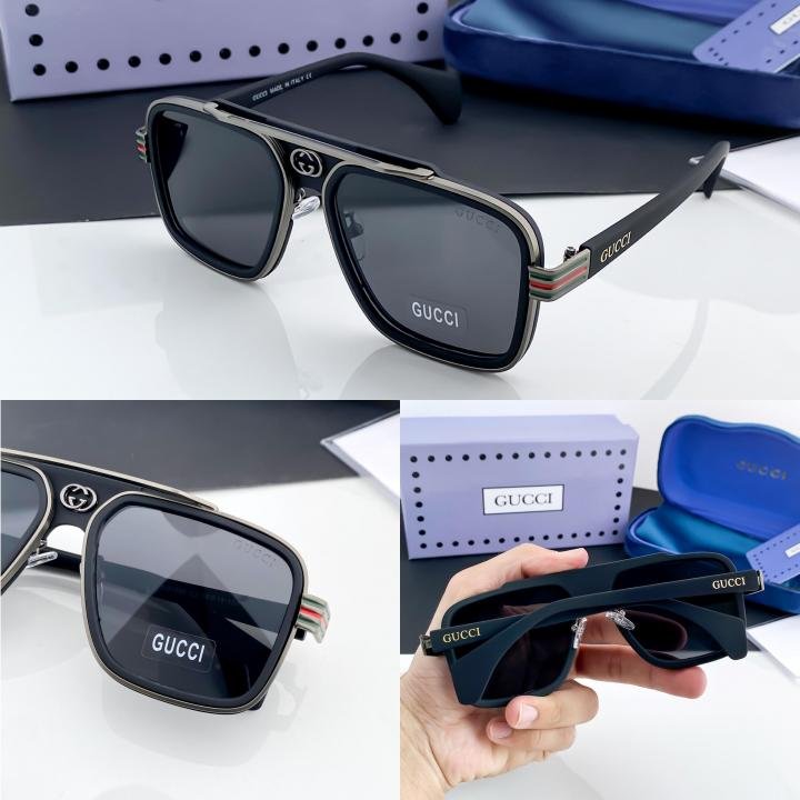 Gucci Black Premium Article Wayfarer For Men 