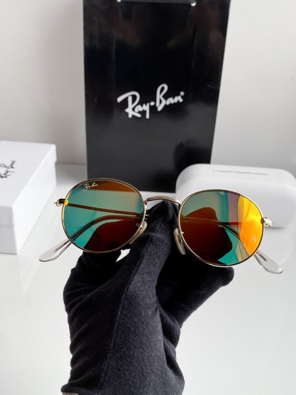 Ray-Ban 3447 Orange Mercury Shade 