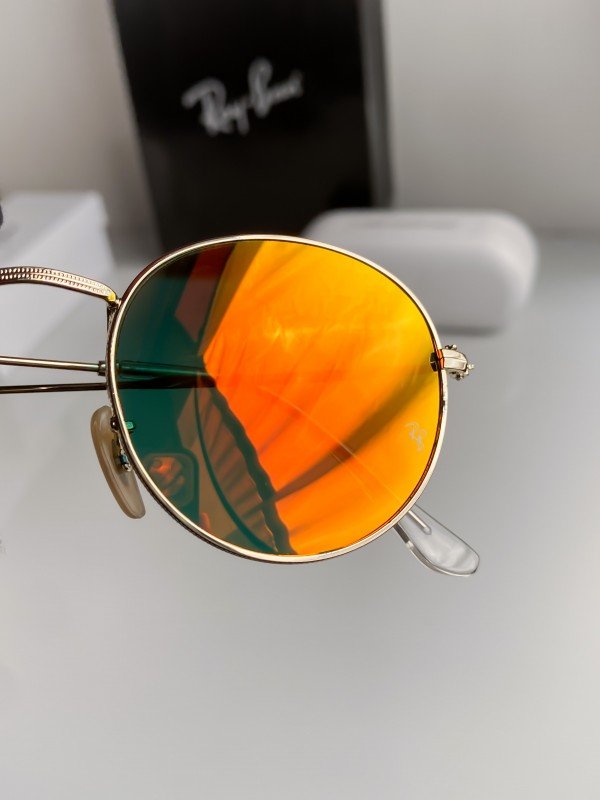 Ray-Ban 3447 Orange Mercury Shade 