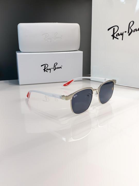 Ray-Ban 03 Ice Black Classic Luxury Sunglasses ( Unisex )