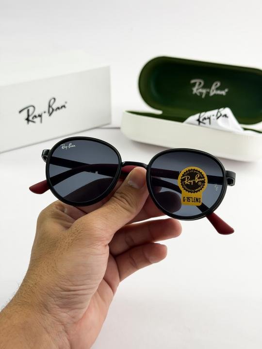 Ray-Ban Round Sunglass Black For Men