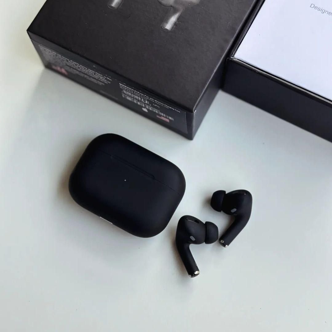 Airpods Pro 2 Matt Black Edition Premium Earpiece 