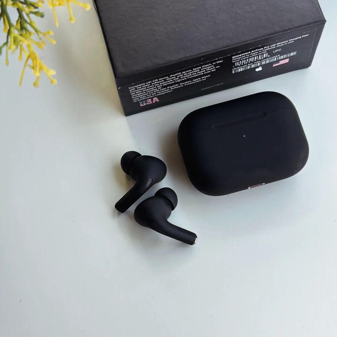 Airpods Pro 2 Matt Black Edition Premium Earpiece 