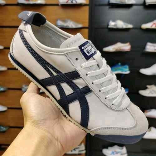 onitsukaa tiger mexico 66 CREAM NAVY BIRCH PEACOAT FIX