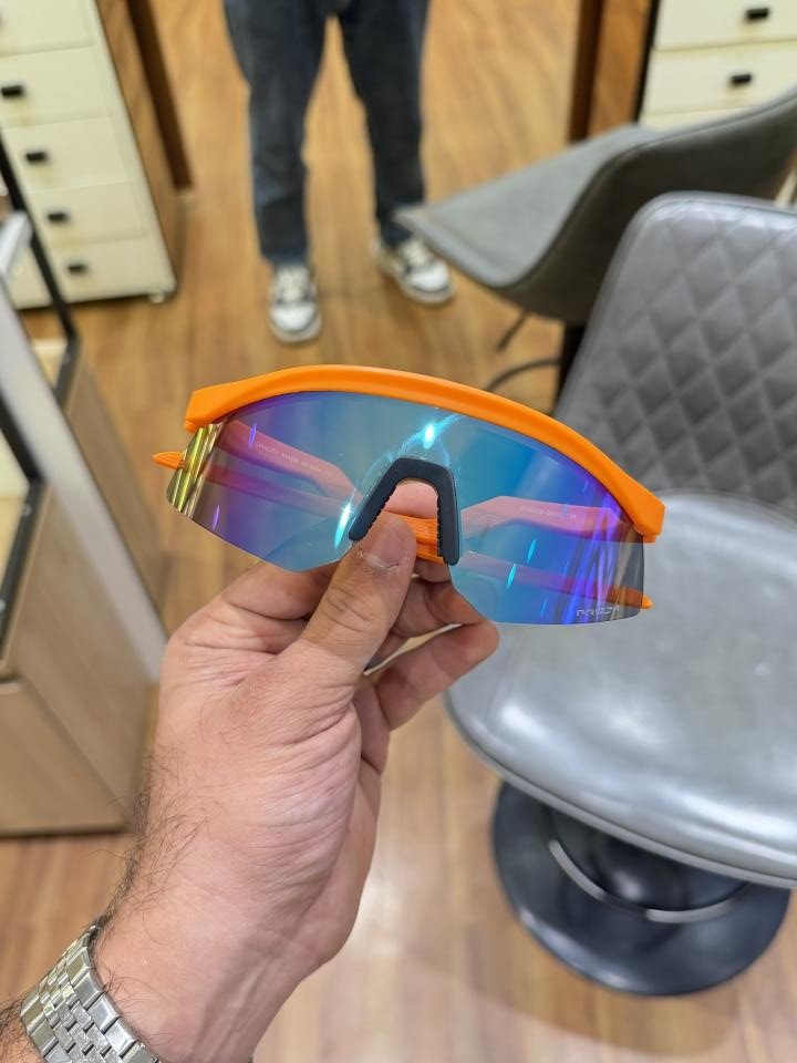 Oakley Rainbow Orange Frame Sporty Sunglass ( Unisex )