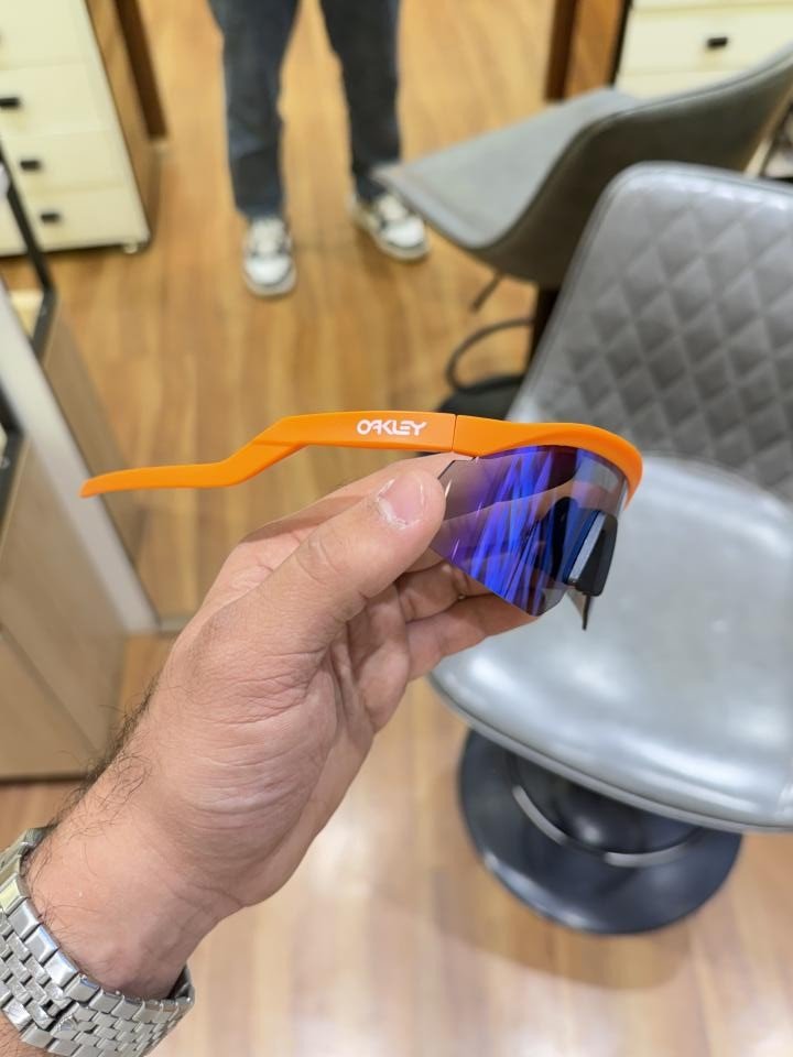 Oakley Rainbow Orange Frame Sporty Sunglass ( Unisex )