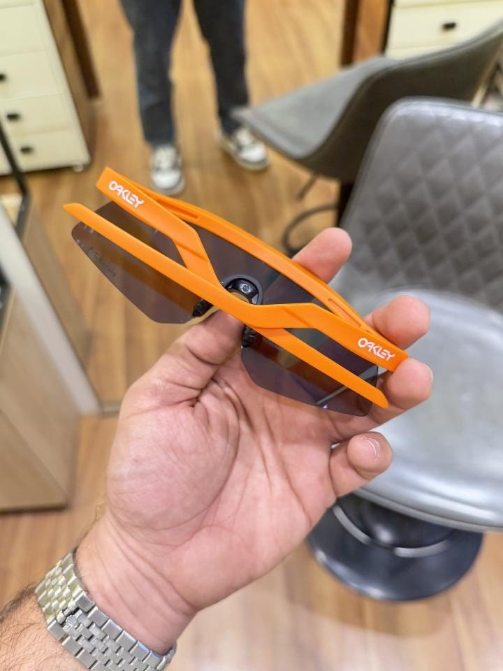Oakley Rainbow Orange Frame Sporty Sunglass ( Unisex )