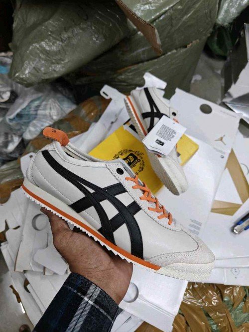 Onit_suka Tiger Mexico 66 SD Cream Black Orange ( Unisex )