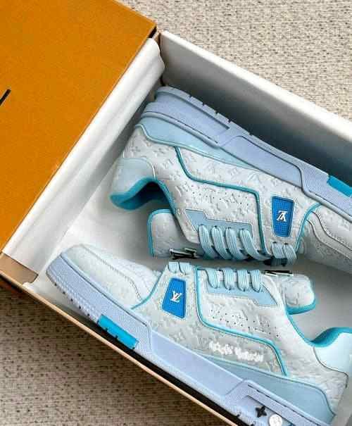 louis Vui_tton X Tyler The Creator Trainer Blues ( Unisex 