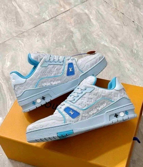 louis Vui_tton X Tyler The Creator Trainer Blues ( Unisex 